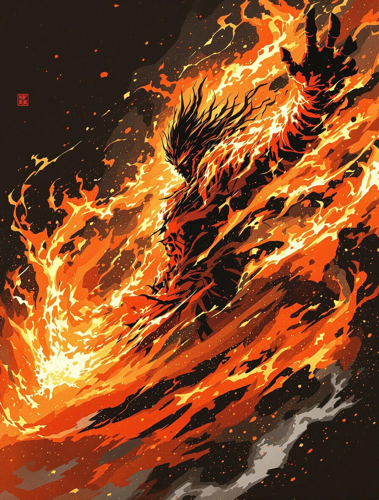 哔咔哔咔漫画 - 烈火战魂 封面